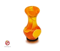 Acrylic Ming Dynasty Vase Drip Tip, Orange