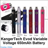 KangerTech Evod Variable Voltage 650mAh