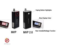 iTaste MVP v2.0 Variable Voltage / Wattage Box Mod with 2600mAh Accessory Charging Pack