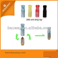 306 Drip Tips Colored Swirl