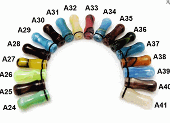 510 Drip Tips Colored Swirl