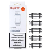 Aspire PockeX Replacement Coils- 5 Pack