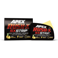 Apex Rush Male Performance Enhancer SX-Strips 20CT