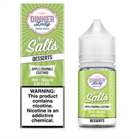 Apple Crumble Custard - Dinner Lady Salts - 30mL