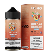 Apple Peach Strawberry Freeze by Hero E-Liquid 100mL (Freebase)