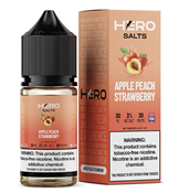Apple Peach Strawberry by Hero E-Liquid 30mL (Salts)