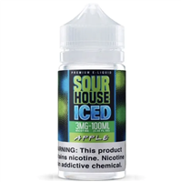 Sour Apple Iced - Sour House - 100mL