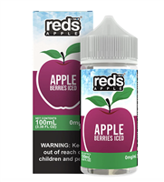 ICED BERRIES - Reds Apple E-Juice - 7 Daze - 100mL