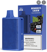 HorizonTech Binaries Cabin Disposable Blue Raspberry -10 Pack