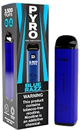 Blue Razz Pyro Disposable | MOQ 10pc | 3500 Puffs