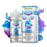 Blue Razz Slushy - Pod Juice E-Liquid -100ml