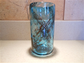 Handblown glass drink cups