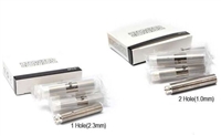Boge Tank Replacement Dual Coil Cartomizers, 3.0 ohms Single punched -1-piece