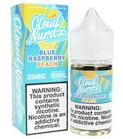 ICED Peach Blue Razz - Cloud Nurdz Salts - 30mL