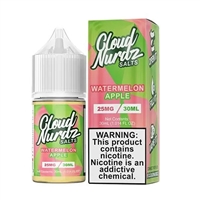Watermelon Apple - Cloud Nurdz Salts - 30mL