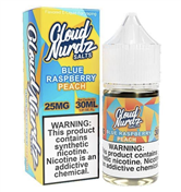 Blue Raspberry Peach - Cloud Nurdz Salts - 30mL