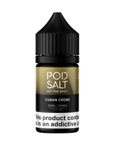 Cuban Creme - Pod Salt Onyx - 30mL