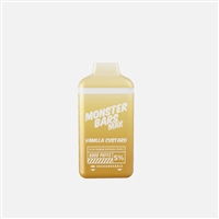 Custard Vanilla Monster Bars Max Disposable 6000 Puffs MOQ 10pc12mL