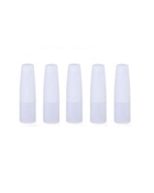 DISPOSABLE DRIP TIP COVER 5 PACK - WHITE
