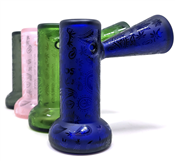 Dogg Lbs (Hand Pipe) DLHP0026-0029 4.5″ Frosted Hazely Bubbler