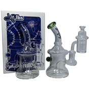 Dogg Lbs (Water Pipe) DLWP0029-0030 Everyday 6.5″ Mini Rig Hydrant Box Set with Banger & Carb Cap