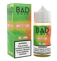Don't Care - Bad Drip Labs - 100mL