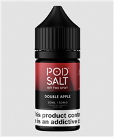 Double Apple - Pod Salt Onyx - 30mL