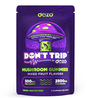Dozo â€“ Donâ€™t Trip Mushroom Gummies â€“ Mixed Fruit (5ct/2500mg)