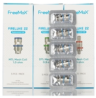 FreeMax Fireluke 22 Replacement Coils - 5PK