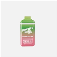 Fruit Strawberry Lime Monster Bars Max Disposable 6000 Puffs MOQ 10pc12mL