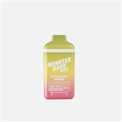 Fruit Strawberry Banana Monster Bars Max Disposable 6000 Puffs MOQ 10pc12mL