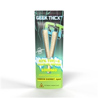Geek THCX THC-A Diamond Infused Prerolls 4G 2CT