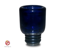 Blue 510 Pyrex Glass Drip TIp
