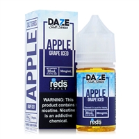 ICED GRAPE - Red's Apple E-Juice - 7 Daze SALT - 30mL