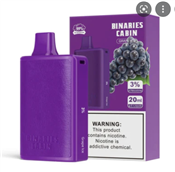 HorizonTech Binaries Cabin Disposable Grape Ice