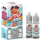 HI-DRIP SALTS ICED GUAVA LAVA - 2 PACK