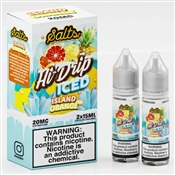 HI-DRIP SALTS ICED ISLAND ORANGE - 2 PACK