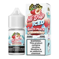 HI-DRIP SALTS WHITE PEACH STRAWBERRY ICED