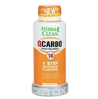 Herbal Clean Qcarbo 16 Orange