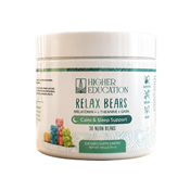 Higher Education Relax Bears Support Gummies 30CT-Calm & Sleep