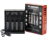 Hohm School 4 Bay Smart Battery Charger