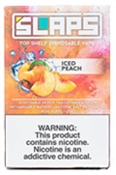 Iced Peach Slaps Disposable | MOQ 10pc | 4500 Puffs