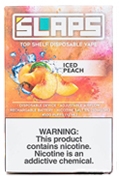 Iced Peach Slaps Disposable | MOQ 10pc | 4500 Puffs