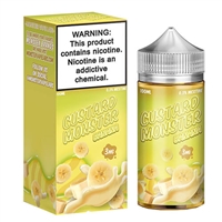 "Banana by Custard Monster 100ml e-liquid â€“ creamy banana custard vape juice made in USA"
