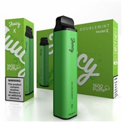 JUUCY Model X Double mint Disposable Vape Device