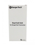 KANGER UPGRADED (SUB OHM) BOTTOM DUAL COIL REPLACEMENT COIL - 5 PACK