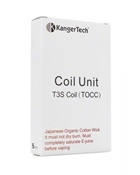 KANGER T3S TOCC REPLACEMENT COILS - 5 PACK
