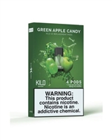 KILO 1K GREEN APPLE CANDY - 4 PACK
