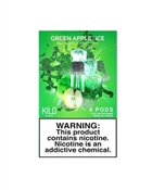 KILO 1K GREEN APPLE ICE POD - 4 PACK