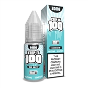 Keep it 100 Bar Salts Mint 10ml E-Juice